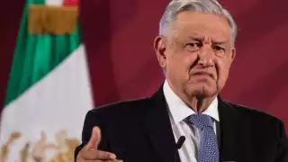 Presidente AMLO en conferencia matutina