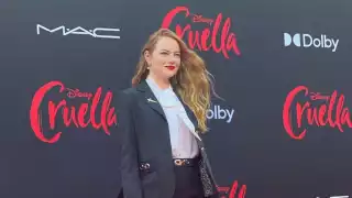 Emma Stone en la premiere de 'Cruella'