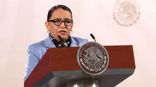 Rosa Icela Rodríguez Velázquez, secretaria de Seguridad y Protección Ciudadana