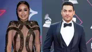 Lo poco que se sabe de la relación entre Carlos Rivera y Cynthia Rodríguez, es que es de las pocas conexiones que se llevan muy bien