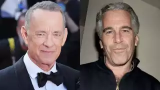 Redes acusan a Tom Hanks de estar en la lista de Jeffrey Epstein