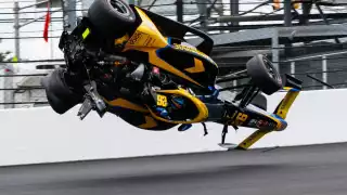 El piloto salió ileso