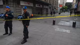 El atentado contra Diana Sánchez Barrios ocurrió en la calle de Motolinia, a un par de cuadras del Palacio Nacional