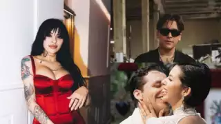 Cazzu estrena nueva canción al mismo tiempo de la boda entre Christian Nodal y Ángela Aguilar