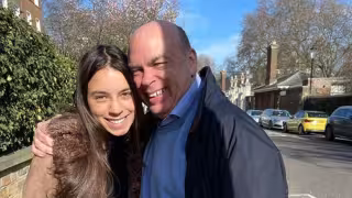 Hanna y Mike Lynch, dos de las vpictuimas del hundimiento del yate "Bayesian" en Sicilia