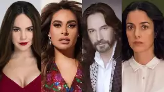 Camila Sodi, Galilea Montijo, Marco Antonio Solís y Cecilia Suarez