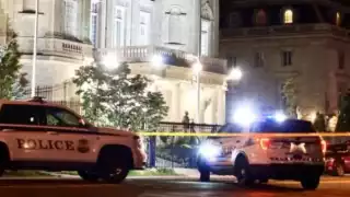La zona fue acordonada por las autoridades tras el ataque la noche de este domingo