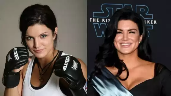 Gina Carano, de campeona a actriz de Disney. Gina Carano, de campeona a actriz de Disney.