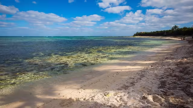 Bahía Solimán es un arenal alejado del ruido de la ciudad, idóneo para disfrutar de la tranquilidad y las bellezas naturales de la zona en Quintana Roo