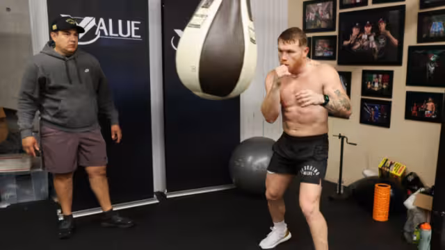 Saúl 'Canelo' Álvarez se prepara para su próxima pelea del 4 de mayo