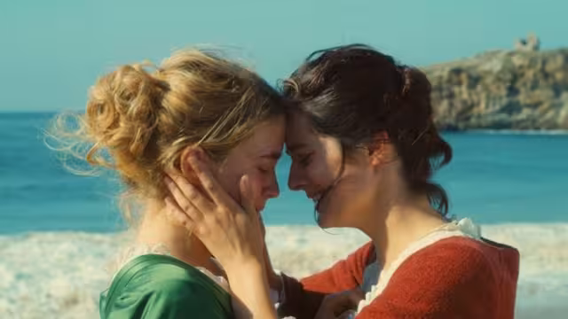 Retrato de una mujer en llamas