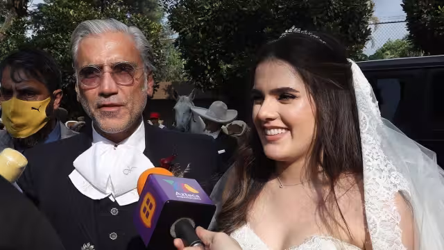 Alejandro Fernández y su hija Camila