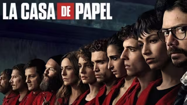 Los actores de "La casa de papel"