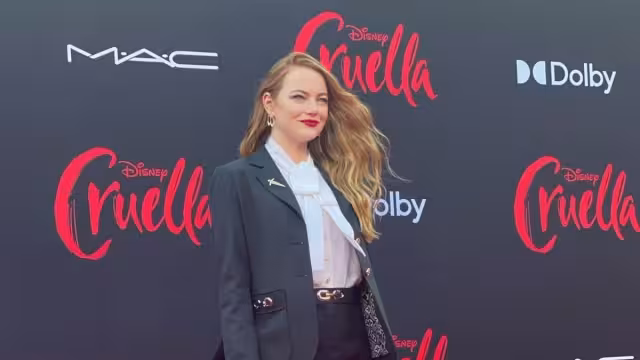 Emma Stone en la premiere de 'Cruella'