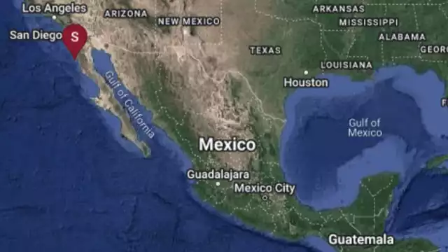 El Servicio Sismológico Nacional (SSN) informó que el temblor se registró a las 10:39 h, al oeste de Vicente Guerrero