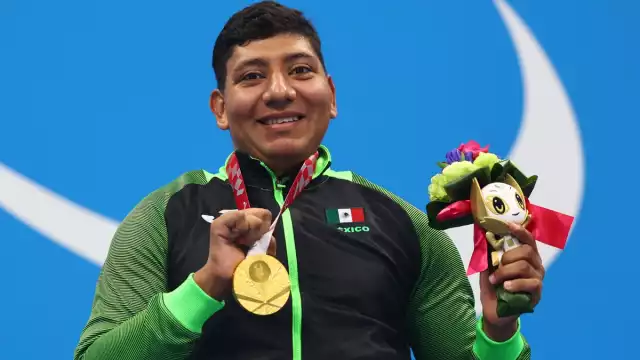 Jesús Hernández gana el oro para México en la natación en los Juegos Paralímpicos
