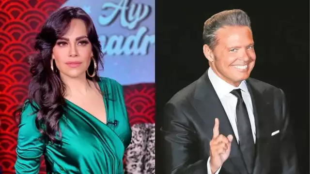 Luz Elena González y Luis Miguel