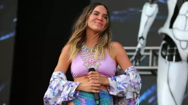 Belinda lamentó la falta de agua en Monterrey. Foto: Especial