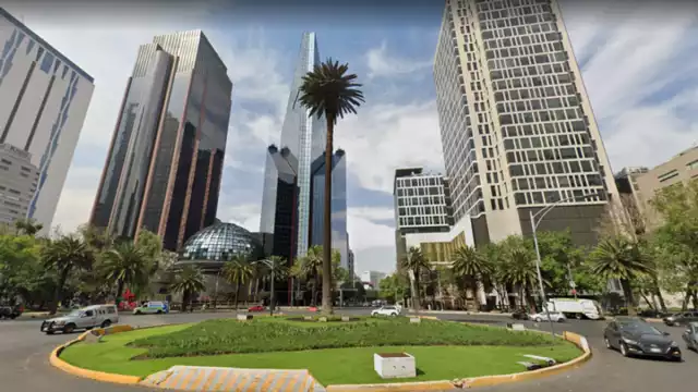 La glorieta de la palma será suplantada por la del ahuehuete. Foto: Twitter @GobCDMX