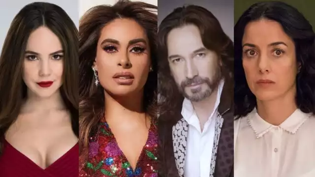 Camila Sodi, Galilea Montijo, Marco Antonio Solís y Cecilia Suarez