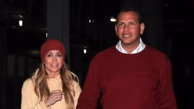 Jennifer Lopez y Álex Rodríguez