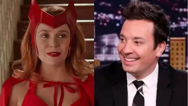 Jimmy Fallon y Elizabeth Olsen protagonizan una parodia de WandaVision