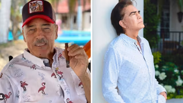 Andrés García y José Luis “El Puma” Rodríguez