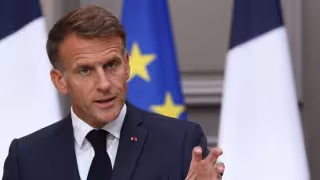 Emmanuel Macron, presidente de Francia