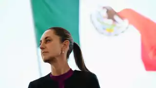 La presidenta llegó junto con su gabinete después de 7 horas de viaje