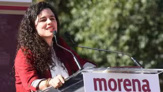 Luisa María Alcalde Luján, presidenta Nacional de Morena