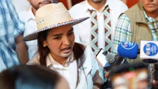 Grecia Quiroz, alcaldesa de Uruapan, Michoacán