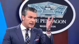 Pete Hegseth, secretario de Defensa de Estados Unidos