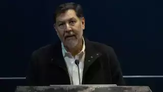 Gerardo Fernández Noroiña, presidente de la Mesa Directiva del Senado de la República