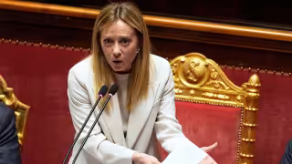 Giorgia Meloni, primera ministra de Italia
