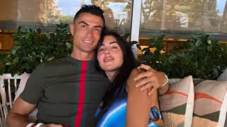 Georgina Rodríguez y Cristiano Ronaldo