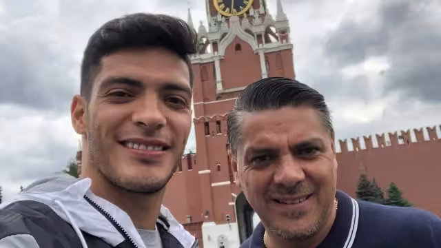 Raúl y su padre
