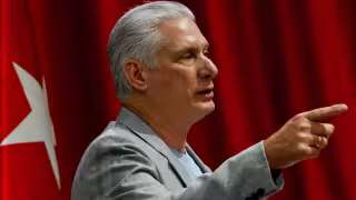 Miguel Díaz-Canel, presidente de Cuba