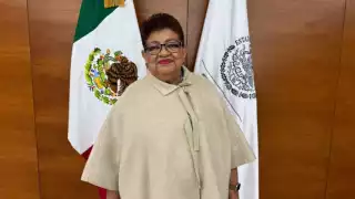 Ernestina Godoy, titular provisional de la Fiscalía General de la República (FGR)