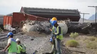 El descarrilamientro de un tren el pasado 3 de septiembre provocó la muerte de un menor migrante