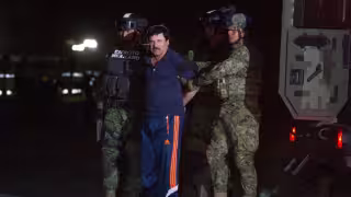 Joaquín Guzmán Loera "El Chapo" fue declarado culpable en 2019 de diez cargos relacionados con narcotráfico