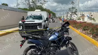 El motociclista perdió la vida de forma instantánea