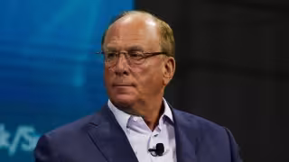 Larry Fink, director ejecutivo de BlackRock
