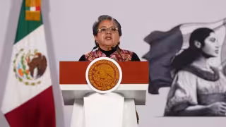 Raquel Buenrostro Sánchez, titular de la Secretaria de Anticorrupción y Buen Gobierno