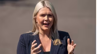 Karoline Leavitt, portavoz de la Casa Blsanca