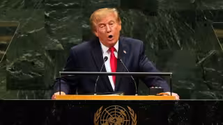 Donald Trump, presidente de Estados Unidos