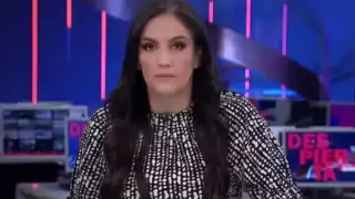 El noticieron fue el lugar donde se dio a conoce la triste noticia