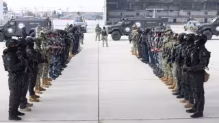 El traslado de estos 37 delincuentes forma parte de la estrategia de cooperación bilateral entre México y Estados Unidos