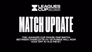 Pumas retrasa su debut en la Leagues Cup por tormenta en Charlotte