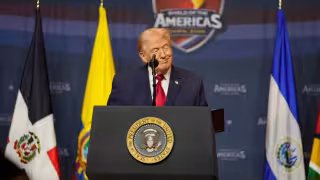 El presidente estadounidense sostuvo que los carteles mexicanos están detrás de gran parte de la violencia y el caos en la región