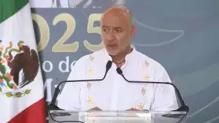 Jesús Antonio Esteva Medina,  titular de la Secretaría de Infraestructura, Comunicaciones y Transportes (SICT)